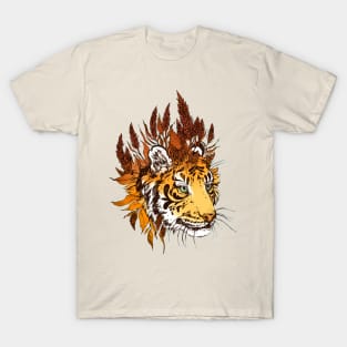 Tiger Wisp - Autumn Color Way T-Shirt